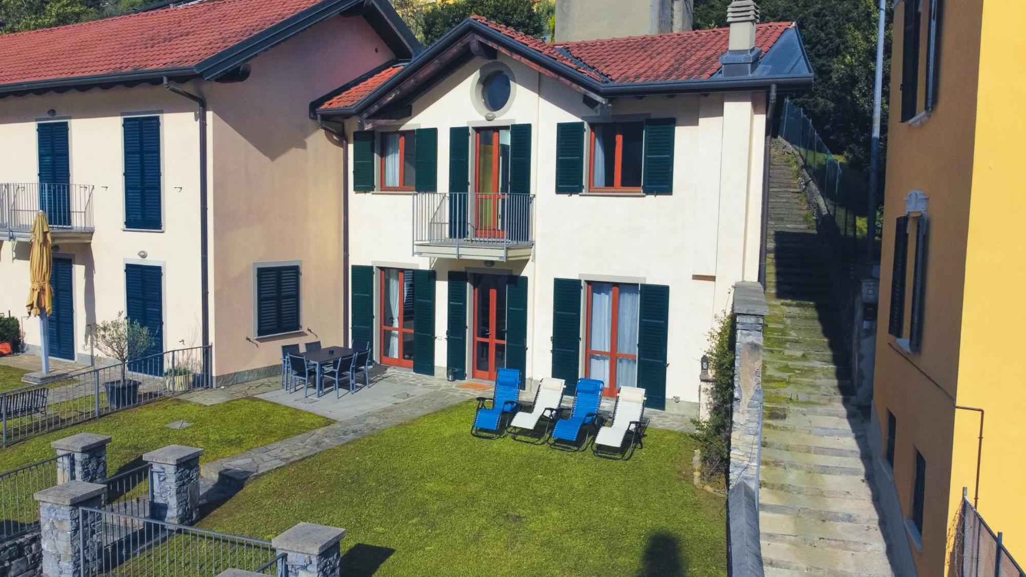 Villa Luminosa Laglio - Private Parking, Garden 外观 照片