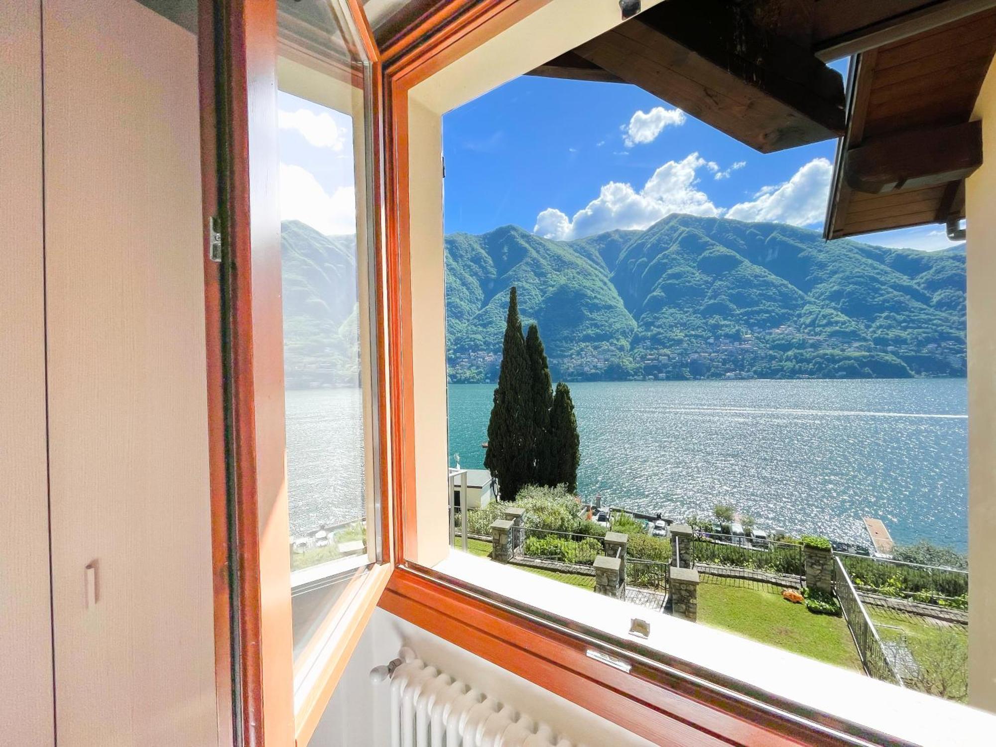 Villa Luminosa Laglio - Private Parking, Garden 外观 照片